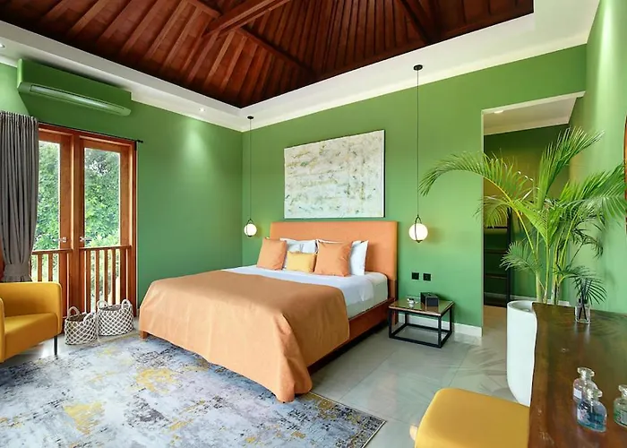 Villa Atlas Fest Chill 6bed Loved By Big Groups Easy Walk To Canggu (Bali)