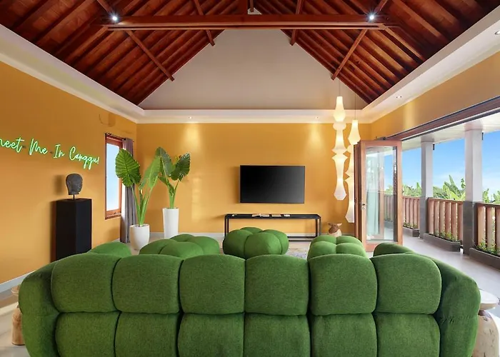 Atlas Fest Chill 6bed Loved By Big Groups Easy Walk To Villa Canggu (Bali)