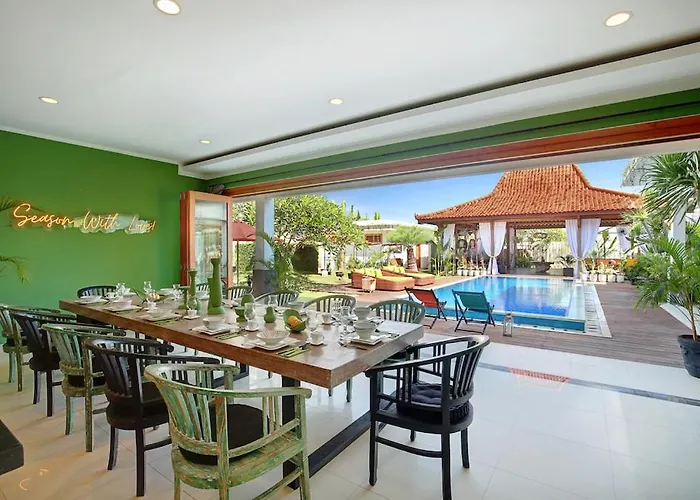 Atlas Fest Chill 6bed Loved By Big Groups Easy Walk To Canggu (Bali)